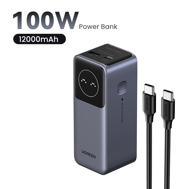 UGREEN 12000mAh 100W Fast Charging Power Bank