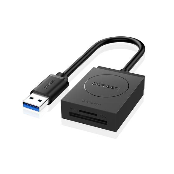 قارئ بطاقات UGREEN USB 3.0 TF+SD قارئ بطاقات USB 3.0