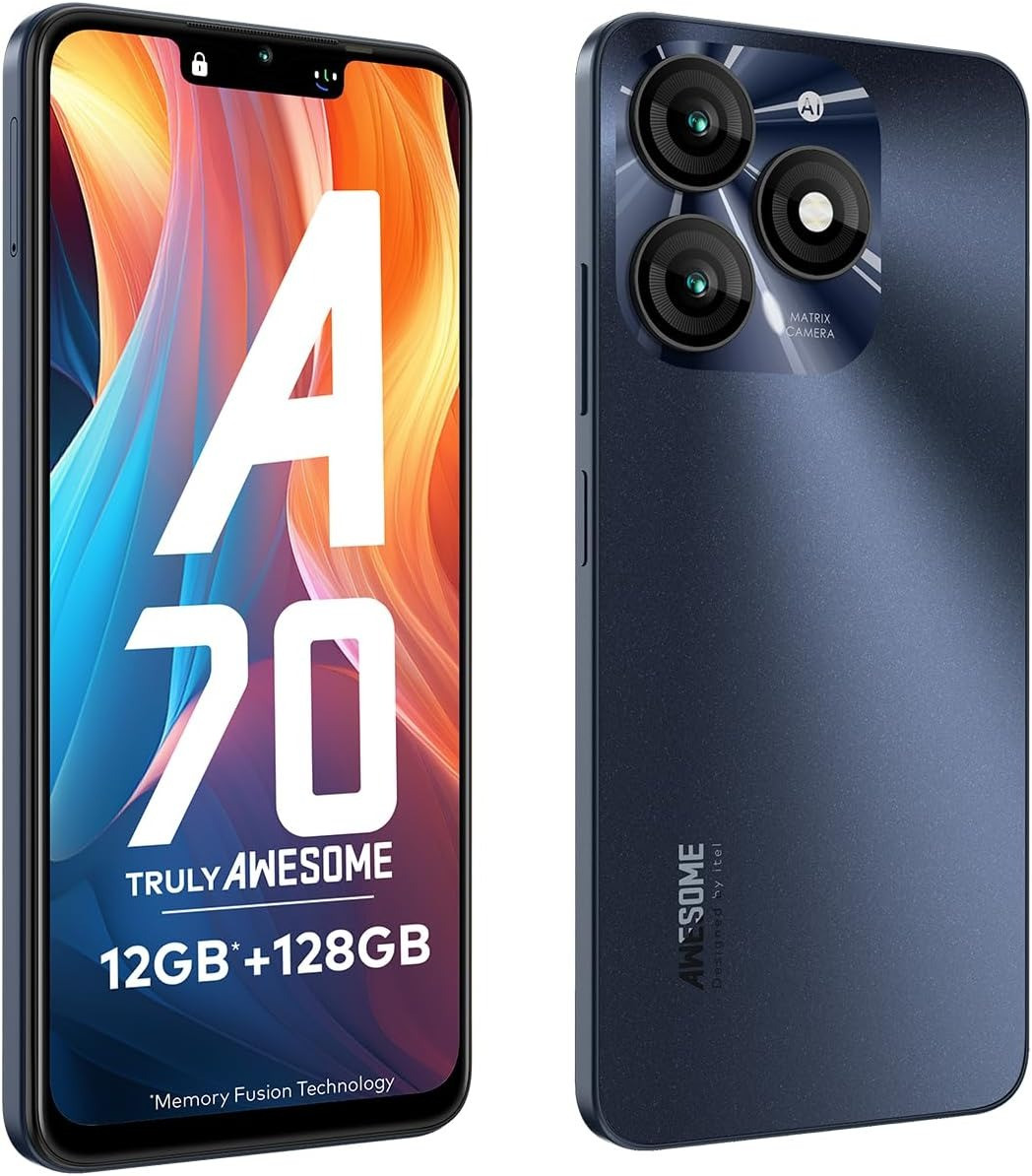 ايتلA70 مساحه 128 مع 8 جيجا رام